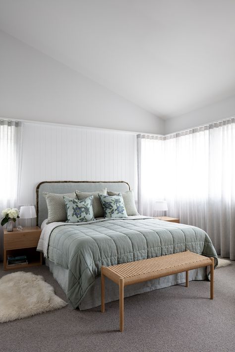 Tones of sage green, blues and natural tones were combined to create a serene and calming bedroom in this modern architect designed home.  

Photography @francoisebaudet 
Interior Decoration @berkekey.interiors 
Architecture @refreshdesign 
Build @craftbuilding House Interior Decoration, Sage Bedroom, Calming Bedroom, Home Photography, Modern Architects, Luxury Retreats, Interior Architect, Main Bedroom, House Interior Decor