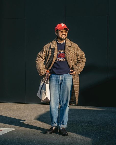 Japanese Street Fashion Men, Instagram Threads, Long Coat Outfit, Turning Japanese, Levis Vintage, Japanese Street Fashion, Coat Outfits, Cool Street Fashion, Inspiration Style