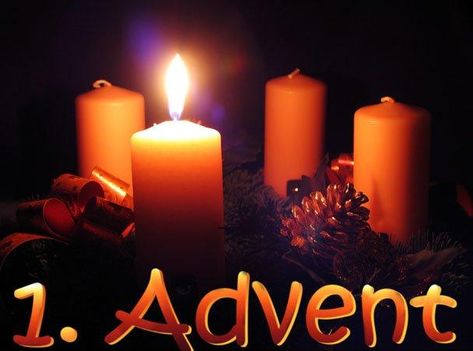 it s advent Latin adventus arrival from advenire to ad come venire ... Third Sunday Of Advent, First Sunday Of Advent, Christian Calendar, 2 Advent, 1 Advent, First Sunday, Advent Wreath, One Candle, Christmas Advent