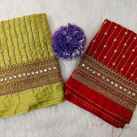 🙏🙏Ks wholesale Aariworks We are direct manufacturers of aariworks providing hand🧵🪡 made maggam work OFFER Blouses fine quality Halfpattu Fabrics Colour and sizes customisation is available Reach us 📞 9030364492 for queries and bookings Do join for daily updates of deisgns https://chat.whatsapp.com/D4jrpIZ1jThLYJ7KNOZbgn Do join for updates . . . .. . . .#engaged #wedding #bride #bridetobe #love #weddinginspiration #engagement #weddingplanning #weddingphotography #weddinginspo... Maggam Work, Wedding Bride, Wedding Inspo, Fabric Color, Wedding Planning, Hand Made, Wedding Inspiration, Wedding Photography, Blouses