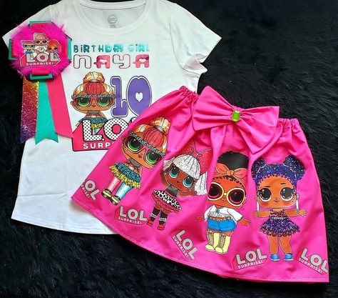 Lol Surprise Dolls Party Ideas Outfit, Lol Surprise Dolls Party Outfit, Lol Outfit Birthday, Lol Surprise Birthday Outfit, Lol Dress Birthday, Lol Surprise Birthday Shirt Svg, Lol Surprise Family Birthday Shirts, Lol Surprise Doll Birthday Shirt, Autumn Board