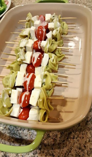 cookin' up north: Pasta Salad on a Stick Salad On A Stick, Halloween Treats To Make, Awesome Appetizers, Fun Halloween Treats, Orange Food Coloring, Food Appetizers, Green Food Coloring, On A Stick, Up North