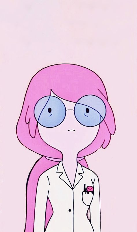 Princess Bubblegum Lab Coat, Princess Bubblegum Scientist, Princess Bubblegum Drawing, Princess Bubblegum Wallpaper, Adventure Time Princesses, Time Wallpaper, Marceline And Bubblegum, Disney Silhouettes, Adventure Time Wallpaper