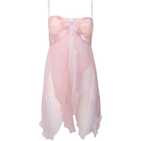 Pre-owned Myla Embroidered Babydoll Nightwear ($56) ❤ liked on Polyvore featuring intimates, sleepwear, pink, baby doll sleepwear, pink sleepwear, lace sleepwear and babydoll sleepwear Pink Lace Babydoll Dress, Babydoll Pink Dress, Long Babydoll Dress, Pink Sleepwear, Baby Doll Dresses, Pink Aesthetic Dress, Babydoll Dress Nightwear, Baby Doll Dress, Pink Babydoll Dress