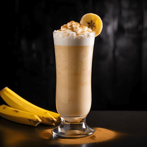 Jamaican Dirty Banana Cocktail Recipe - The Jamaican Dirty Banana is a sweet, creamy cocktail with a rich, velvety texture. The rum gives it a slight kick, while the banana and coffee flavors blend perfectly to create a tropical, indulgent drink. Dirty Banana Drink, Dirty Banana Drink Recipe, Banana Cocktail, Banana Nutrition Facts, Banana Cocktails, Banana Nutrition, Banana Syrup, Jungle Bird, Coffee Flavors