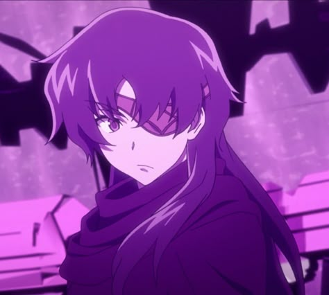 Minene Uryuu Icon, Minene Uryuu, Future Diary, Purple, Anime, Hair