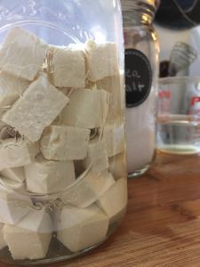 Tofu In Broth, Pickled Tofu, Fermented Tofu Recipe, Vegan Before 6, Press Tofu How To, Fermented Tofu, Tofu Preparation, Salt Brine, Vegan Feast