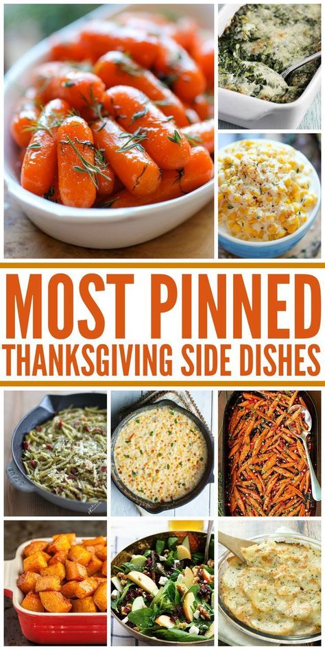 Check out the 25 MOST PINNED side dish recipes, perfect for Thanksgiving and Christmas! Thanksgiving Dinner Sides, Southern Thanksgiving Menu, Thanksgiving Food Sides, Thanksgiving Menu Ideas Side Dishes, Most Pinned, Easy Thanksgiving Recipes, Best Thanksgiving Recipes, Traditional Thanksgiving Menu, Thanksgiving Dinner Menu