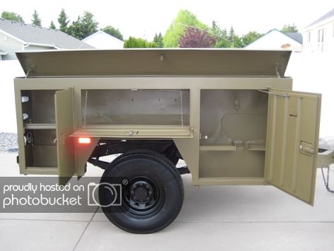 Bug Out Trailer, Accessoires 4x4, Camping Trailer Diy, Jeep Trailer, Expedition Trailer, Adventure Trailers, Jeep Camping, Trailer Diy, Overland Trailer