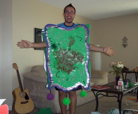 Germ costume for halloween! #halloweencostume Germ Costume Diy, Germ Costume, Germ Painting, Germ Of Life, How Germs Spread Activity, Germ Science Experiment For Kids, Street Image, Carnival, Halloween Costumes