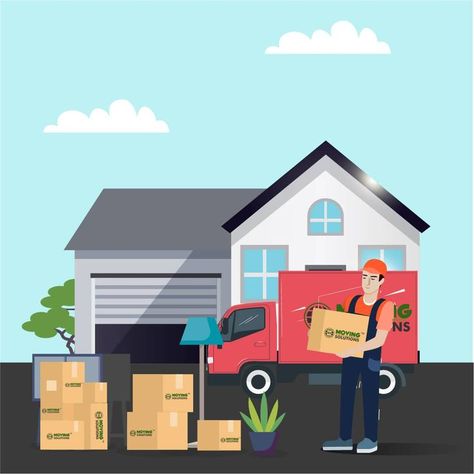 Packers And Movers, Moving Tips, Free Quotes, Graphic Poster, Quotes