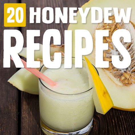 I can’t get enough of these honeydew recipes! Each one shows a new way to use these gorgeous melons. Honey Due Mellon, Honey Dew Melon Recipes, Honeydew Recipes, Honeydew Recipe, Melon Cocktail, Honeydew Smoothie, Beverages Recipes, Cantaloupe Recipes, Melon Recipes