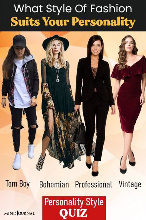 Your personal style reveals who you are in a way that is entirely unique to you. Take this fun quiz to find out what your style should be according to your personality. #personalityquiz #personality Grunge Professional, Polished Hairstyles, Personal Style Quiz, Makeup Preppy, Rocker Fashion, Bohemian Grunge, Ivy League Schools, What's Your Style, Rocker Style