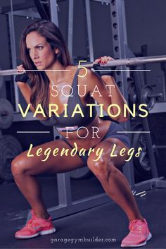 5 Different Types of Squats [FOR JAW DROPPING LEGS] Legs Excercises, Different Types Of Squats, Different Squats, Types Of Squats, Amazing Legs, Squat Variations, Best Home Gym Equipment, Exercise Ideas, Treadmill Workout