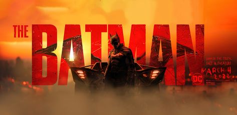 Batman, batmobile, movie, 2022 Landscape Movie Poster, Movie Posters Landscape, Movie Posters Horizontal, Horizontal Movie Poster, Batman Landscape, Ipad Horizontal Wallpaper, Batmobile 2022, Cinematic Ideas, Movie Banner