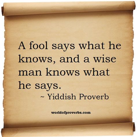 Ancient Proverbs, Superb Quotes, Jewish Wisdom, Yiddish Proverb, Jewish Proverbs, Jewish Quotes, Vision Statement, Proverbs Quotes, Wise Man