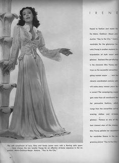 Hollywood Style: Irene Lentz on Pinterest | Loretta Young, Fashion ... Irene Lentz, Irene Sharaff, Mcm Fashion, Loretta Young, Hollywood Costume, Lana Turner, Hollywood Style, Theatre Costumes, American Fashion Designers