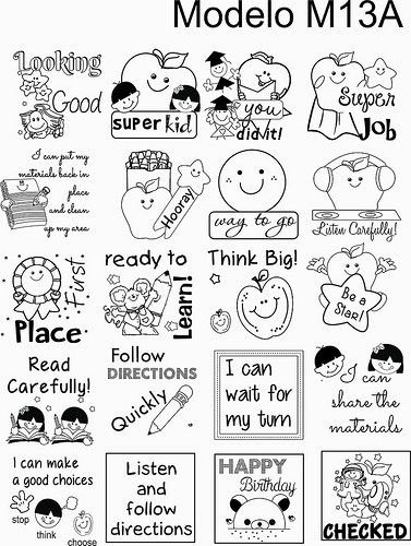 M13A | sellos didacticos jorser | Flickr School Stamps, Teacher Stamps, Super Teacher, Teachers Corner, Extra Work, Teacher Stickers, English Activities, Teacher Supplies, English Class