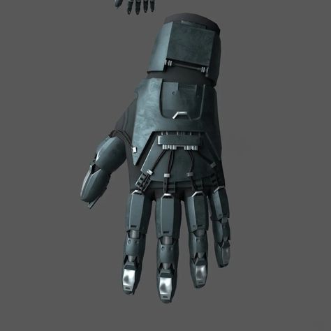 Futuristic Gloves, Human Base, Robot Hand, Futuristic Armor, Tech Gloves, Arte Robot, Gloves Design, Cool Swords, Futuristic Art