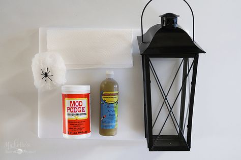 DIY Halloween Lanterns Supplies Halloween Lanterns Diy Decorating Ideas, Diy Halloween Lanterns, Ikea Lanterns, Halloween Lanterns Diy, Halloween Lantern, Black Lantern, Halloween Lanterns, Halloween Pins, Diy Lanterns