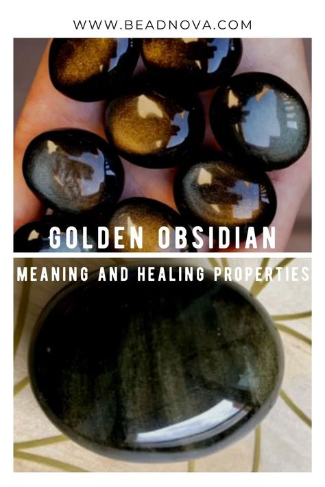 Golden Sheen Obsidian Meaning, Obsidian Meaning, Spiritual Awakening Higher Consciousness, Crystals Energy, Golden Obsidian, Spiritual Awakening Signs, Aura Cleansing, Protection Crystals, Gemstone Meanings