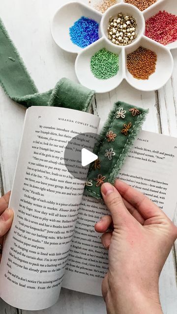 Laine Irene on Instagram: "DIY Hand Stitched Bookmark tutorial is now live on my Youtube channel! Two things I want to do more of in 2024 is find joy and learn to just play more in life. Getting back into reading is something that has brought me so much joy and happiness lately, so a bookmark project just made sense ☺️ If you too, are in your bookish era, tell me your current read below! I am anxiously awaiting the arrival of Crescent City 3 which comes out tomorrow 🙃 You can comment “Bookmark” below and I’ll DM you the link, or find it in my linktree on my profile 😉 This is a very fun little project and the possibilities are endless! I look forward to playing around with other themes besides florals too! . . . #bookmark #bookish #bookstagram #modernembroidery #diycrafts" Bookmark Tutorial, Instagram Diy, Find Joy, Crescent City, Modern Embroidery, Joy And Happiness, Finding Joy, Art Music, Hand Stitched