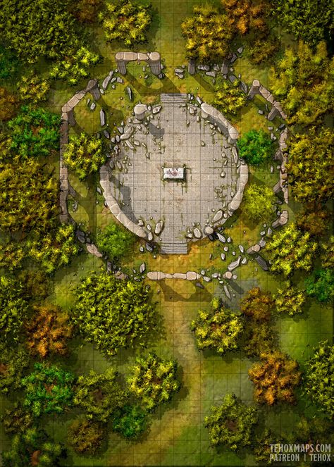 Dnd Scenarios, Dnd Tiles, Dnd Board, Forest Map, Dnd World Map, Fantasy World Map, Tabletop Rpg Maps, Rpg Maps, Rpg Map