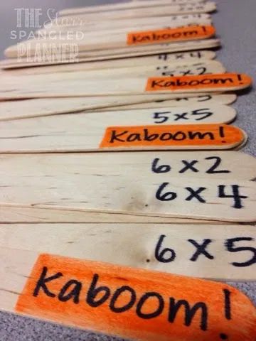 Kaboom! Possibly The Best Center Game Ever! - Teaching with Jillian Starr Math College, Math Center Games, Teaching Multiplication, Math Intervention, Third Grade Math, Math Workshop, Homeschool Math, Math Stations, Guided Math