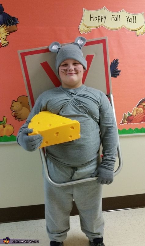 My son is wearing the costume. The idea came from Pinterest. We made the trap from foam display board and part of the frame from a lawn chair. The board was covered with contact paper and tape was used to make the edges. We used... Diy Mouse Trap, 2015 Halloween Costumes, Holidays Decorations, Gloves Knitted, Faux Food, Homemade Costume, Costume Works, Lawn Chair, Homemade Halloween Costumes