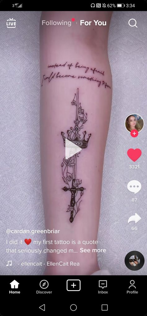 Cruel Prince Inspired Tattoos, Folk Of The Air Tattoo Ideas, Folk Of Air Tattoo, Nesta Archeron Tattoo Ideas, The Cruel Prince Tattoo Ideas, Folk Of The Air Tattoo, Cruel Prince Tattoo, Tog Tattoo Ideas, Sjm Tattoos