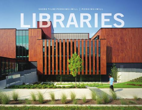 Libraries Booklet by Melanie Kahl - issuu Campus Plan, Urban Spaces Design, Educational Architecture, North Campus, School Building Design, Campus Design, Commercial And Office Architecture, Building Elevation, Brick Architecture