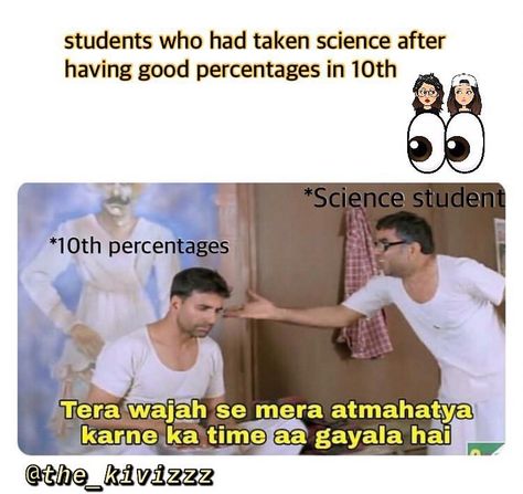 Science Students Jokes, Students Jokes, Hindi Memes, Student Jokes, Medical Quotes, Funny Minion Memes, Exam Quotes Funny, Bollywood Funny, About Science