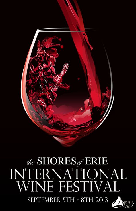 Wine Fest Poster on Behance Wine Poster Design Ideas, Wine Design Poster, Wine Event Poster, Wine Poster Design, Cocktail Book Design, Fest Poster, Wine Advertising, Beverage Poster, Wine Bottle Design