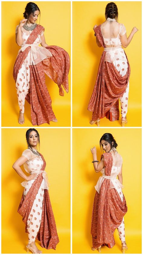 Western Sarees, White Salwar Suit, Western Saree, Indian Long Dress, Indo Western Saree, Long Dress Cotton, White Salwar, Indowestern Dress, Kerala Saree Blouse Designs