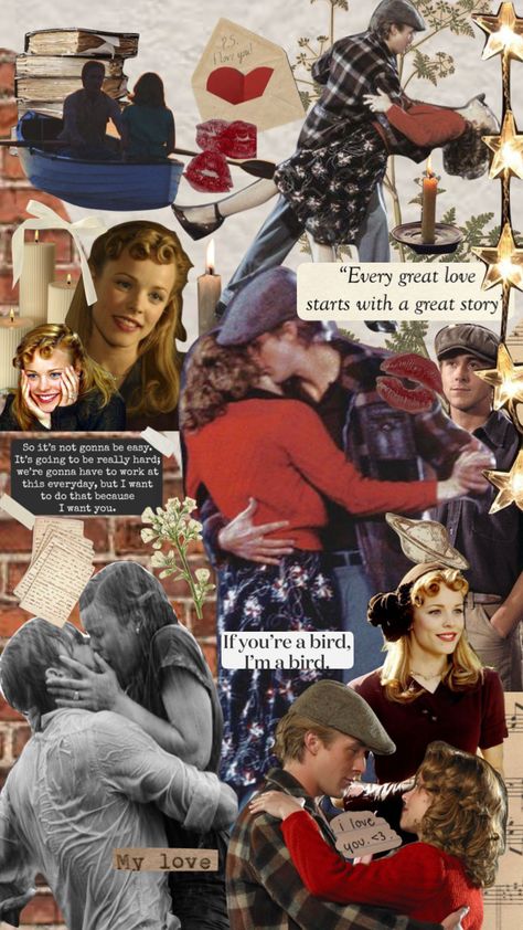 The Notebook Astethic, The Notebook Aesthetic Wallpaper, The Note Book Movie Poster, The Notebook Wallpaper Aesthetic, The Notebook Collage, The Notebook Wallpaper, The Notebook Pictures, The Notebook Poster, The Notebook Aesthetic