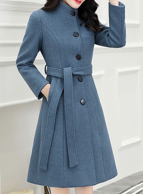 Chic Outerwear, Fall Outerwear, Coats Black, Elegant Coats, Chic Coat, Long Winter Coats, Middle Age Fashion, Outwear Women, Lingerie Dress