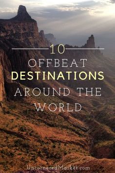 Want to travel somewhere offbeat and unusual? Here are 10 counries people often don't think to travel to, but really should. Beauty Culture, Destination Voyage, Travel List, Travel Stories, Australia Travel, International Travel, Outdoor Travel, Travel Around The World, Travel Experience