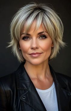 Default cute razor cut ideas for MIddle Aged Women 2 2 Fringe Layered Bob, Textured Bob Haircuts For Women, Short Choppy Styles For Fine Hair, Ideas For Bob Hairstyles, Middle Age Pixie Haircut, White Hair Women Over 50, Haircuts 2024 Trends, Short Cuts For Fine Hair, Short Styles For Women