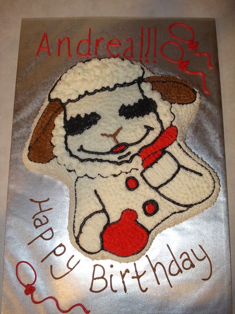 Lamb chop birthday cake (made from Wilton form pan) Lamb Chop Birthday Party, Whiskey Birthday, Lamb Chop, Nora Roberts, Dog Cake, Cartoon Tattoos, Lamb Chops, Dog Birthday, 2nd Birthday Parties