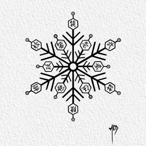 Akaza Symbol, Demon Slayer Akaza Drawing, Akaza Demon Slayer Tattoo Ideas, Demon Slayer Akaza Tattoo, Akaza Tattoo Design, Akaza Compass Needle, Akaza Snowflake, Akaza Tattoo Ideas, Demon Slayer Symbol