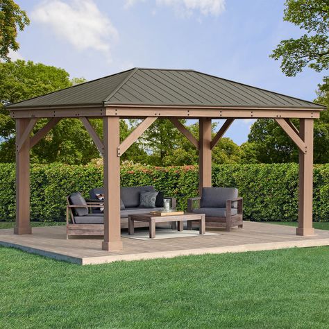 Gazebo Pictures, Gazebo Bar, Gazebo Privacy, Arsitektur Art Deco, Terrasse Design, Cheap Pergola, Gubahan Bunga, Wooden Gazebo, Outdoor Pavilion