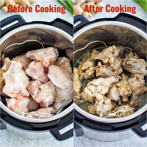 Chicken Wings In Instant Pot, Wings In Instant Pot, Chicken Wings Instant Pot, Wings Instant Pot, Gluten Free Chicken Wings, Frozen Video, Instant Pot Chicken Wings, Pressure Cooking Chicken, Frozen Chicken Wings