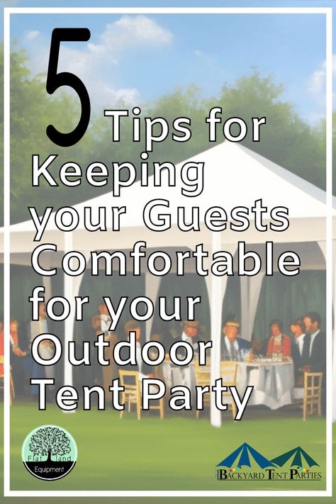 5 tips for keeping your guests comfortable in a tent Easy Up Tent Decorations, Decorate Tent For Party, Outdoor Party Tent Decorations, Tent Party Ideas Backyards, Outdoor Tent Party, Outdoor Events Decor, Wedding Tent Lighting, Backyard Tent, Small Tent