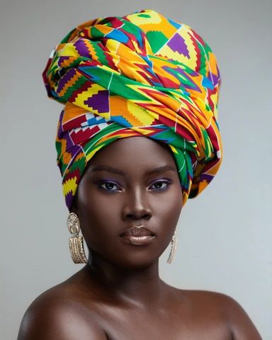 The Rich Culture of African Ethnic Tribes: African Jewelry - Innovato Design African Headwrap, Nigeria Africa, African Continent, African Head Wraps, African People, Africa Art, African Inspired Fashion, African Queen, Dark Skin Women