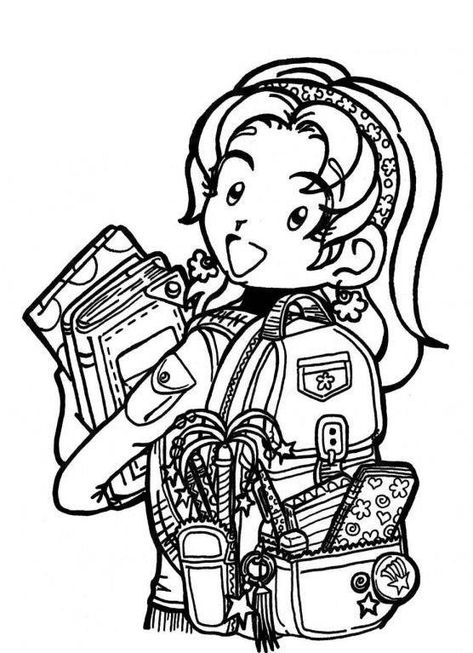 Dork diaries coloring page for children and adult #coloring #art #coloringbook #drawing #color #adultcoloring #adultcoloringbook #coloringforadults #colouring #coloriage  ... daha fazla Dork Diaries Coloring Pages, Dork Diaries, Coloring Art, Drawing Color, Adult Coloring Books, Coloring Page, Adult Coloring, Color Me, Coloring Books