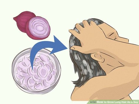 How to Grow Long Hair As a Guy (with Pictures) - wikiHow Growing Hair Out Men, Growing Long Hair Men, Growing Hair Men, Growing Your Hair, Grow Long Healthy Hair, Long Hair Care, Growing Your Hair Out, Increase Hair Growth, How To Grow Your Hair Faster