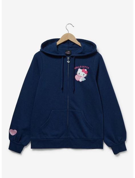 Sanrio Hoodie, Hello Kitty Merch, Sanrio Jacket, Sanrio Merch, Thrifting Ideas, Sanrio Clothes, Sanrio Clothing, Hello Kitty Hoodie, Streamer Dr