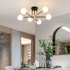 Extension Kitchen, Semi Flush Mount Chandelier, Bedroom Revamp, House Redo, Living Room Light Fixtures, House Vibes, House Items, Low Ceilings, Flush Mount Chandelier