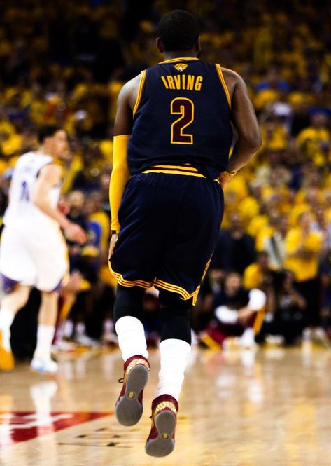 Kyrie Irving Cavs, Basketball Editorial, Irving Nba, Basketball Wallpaper, Kyrie Irving, Nba Finals, Nba Players, Cleveland Cavaliers, Lebron James