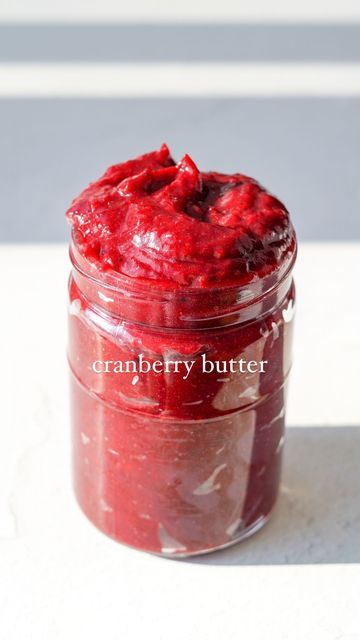 Carleigh Bodrug on Instagram: "🎅✨💕CRANBERRY BUTTER by @PLANTYOU. 🙌🏻Save this as the most delicious holiday treat, perfect for yogurt, toast, gifting and more. 🥰Full recipe, as always, can be found at plantyou dot com. . #recipe #holidayrecipe #plantbased #vegan #lowwaste #zerowaste #healthy #healthyrecipe #easyrecipe #simplerecipe #vegandiet #veganfood #veganeating #eatmoreplants #cranberries #cranberrysauce" Yogurt Toast, Cranberry Curd, Carleigh Bodrug, Cranberry Butter, Vegan Holidays, Cranberry Recipes, Breakfast Items, Jams & Jellies, Cranberry Sauce